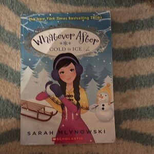 Scholastic Whatever After: Cold as Ice - Blue and Pink Cover